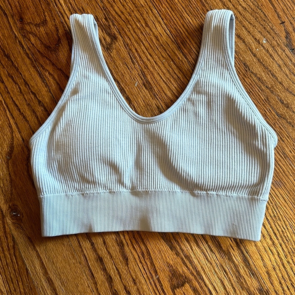 Cute, light blue, bralette top from AERIE. Size M | M.